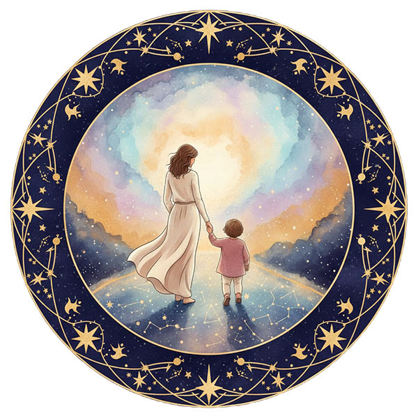 мама с ребенком расшифровка натальной карты ребенка